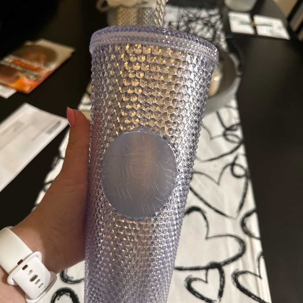 Starbucks Silver Studded Tumbler
